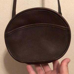 Vintage Coach canteen crossbody bag